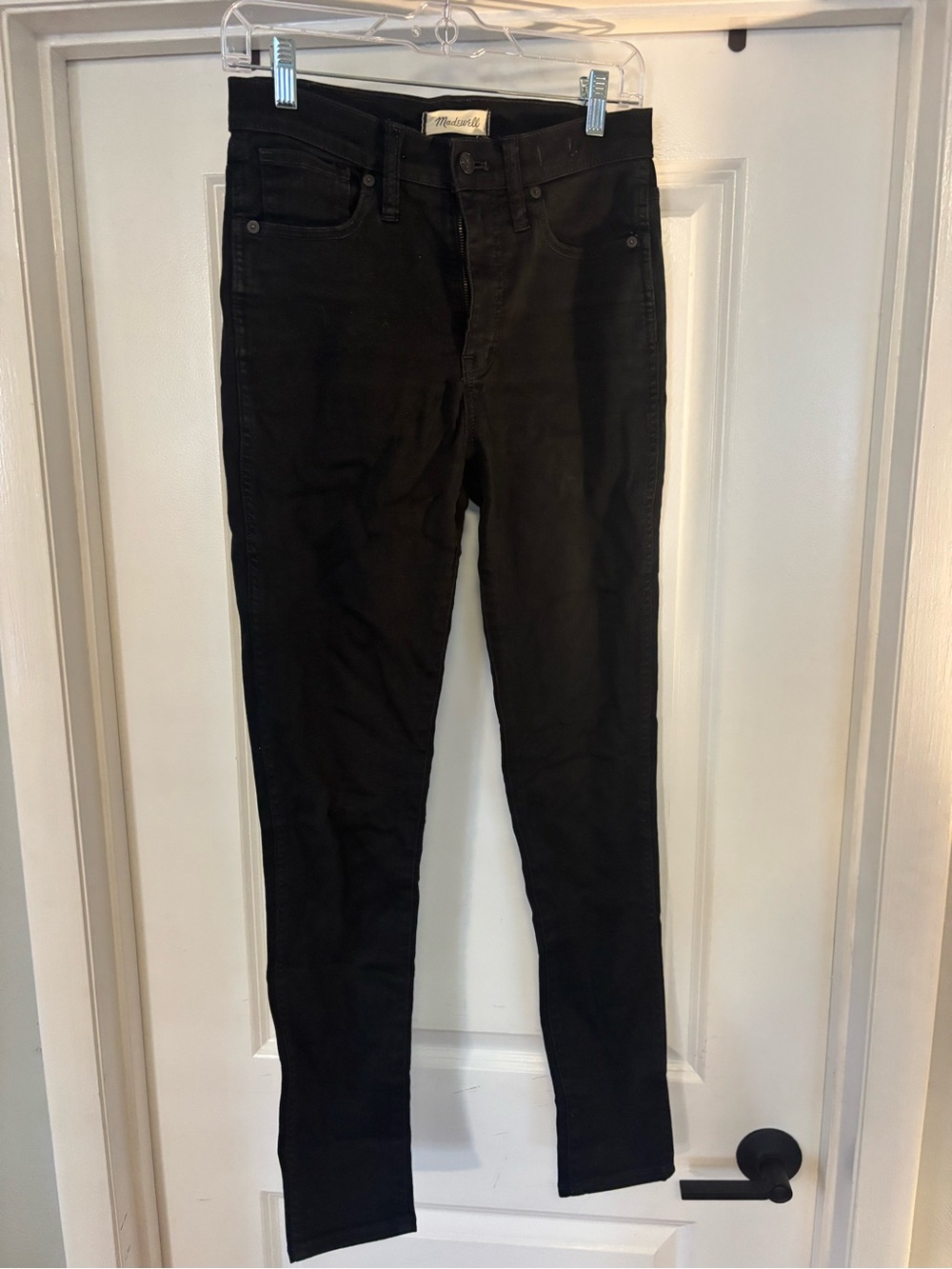 Madewell Black Women's Skinny Jeans 26 tall